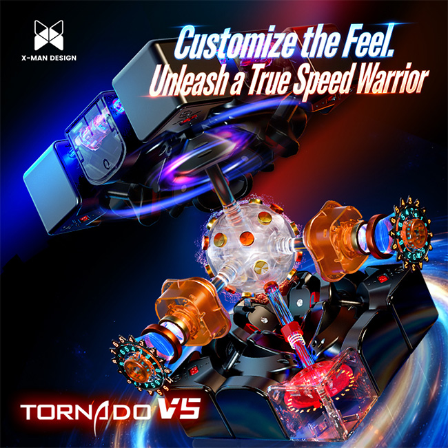 QiYi XMD Tornado V5 3x3x3 Speed Cube Flagship UV Version