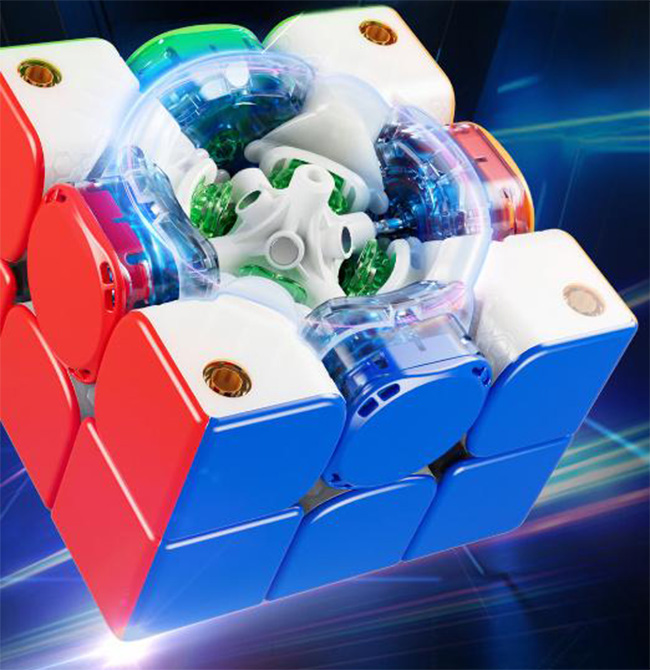 YongJun META 8-Magnet Ball-core 3x3x3 Speed Cube UV Version
