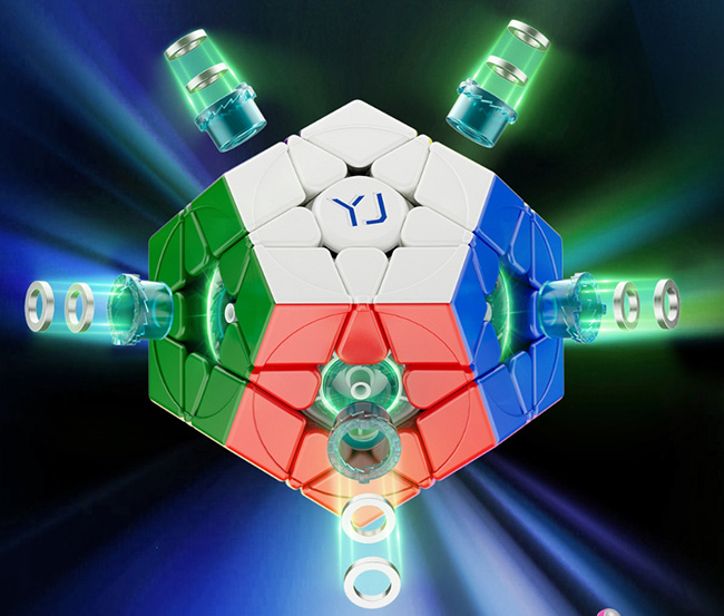 YJ YuHu M V3 MagLev Megaminx Stickerless