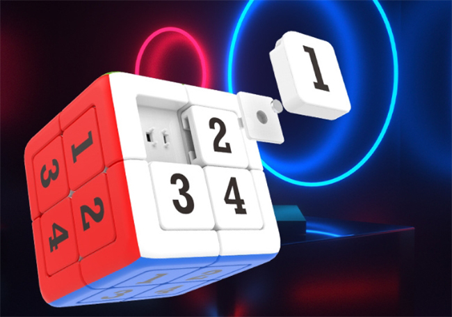 YuXin Sliding Sudoku + 2x2 Magnetic Magic Cube Puzzle