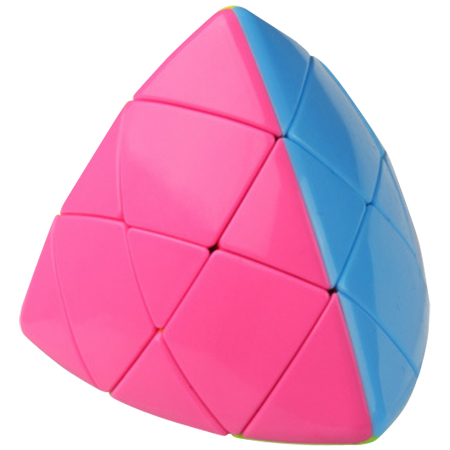 YuXin Ling KiRin Mastermorphix Stickerless Magic Cube Pink Version